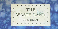 Cover of the first edition of T.S. Eliot's poem 'The waste land'